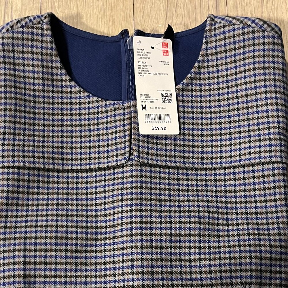 Uniqlo, Double Face Mini Dress NWT - Picture 3 of 3